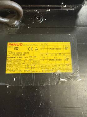 A06b-0856-b101 Fanuc Ac Motor A12