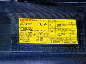 A06b-1443-b100 Fanuc Spindle Motor Beta Ip 18/6000 Refurbished 6 Months Warranty