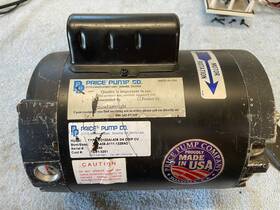 In2937051al Findmall Century Pump Motor 3/4 Hp 3450 Rpm 1 Ph 56c 115/230v 60hz 5/8 Inch Shaft Ccw No Base