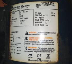 1313007111 Franklin Electric Mod