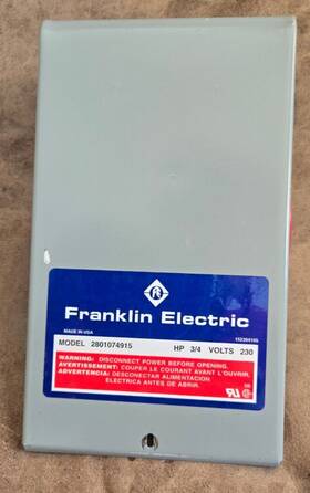 2801074915 Franklin Electric Automatic Thermal Protection In Motor #2801074915