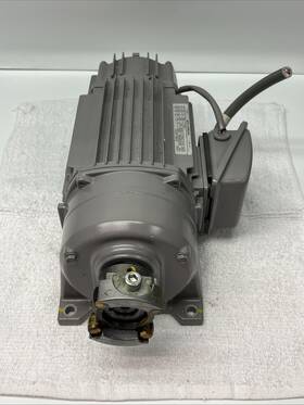 Mgc14a004s020g Fuji Electric Geared Motor With Brake Pnb1004k 1 20 3 Ph