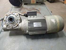 10s100lb40764 Gamar Vf72 P1 P100b14 Gear Motor W Reducer 24 Vdc M3361