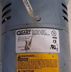 0523-101q-g58dx Gast 1/4 Hp Single Phase Ac Motor 115- 208-230v 60/50hz Rpm
