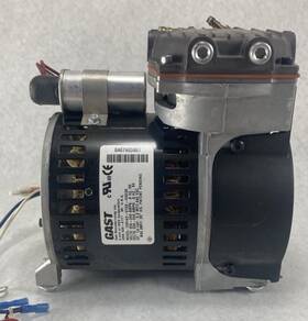 74r142-v122-h203x Gast / Fasco Vacuum Motor Pump 1/4hp 208-240v With Fan Blade