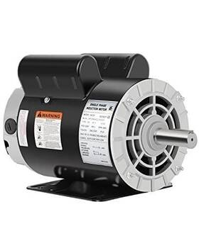 132724 Gccsj Air Compressor Motor 3hp Spl 3450 Rpm 115/230v Single Phase 56 Frame