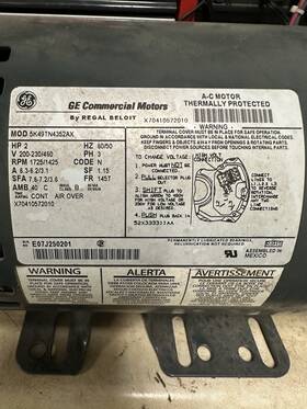 49tn4352ax3 Ge 49tn4352ax Motors / 5k Phase Motor