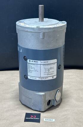 5bcd56nd91 Ge Preowned- General Electric Dc Motor 1/2hp 1725rpm Volts- 180a/200f