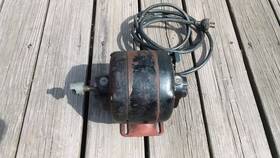 5k1143a Ge Vintage Motor General Electric 1725 Rpm 3/8 Inch Shaft 1/6 Hp 1 Phase 110v Cord