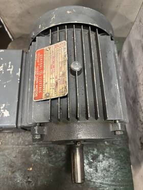 5k143a1211 Ge 1 Hp 3 Ph 1750 Rpm 143t Frame Motor