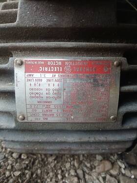 5k143bs301a Ge 5k143bs301 Used General Electric Induction Motor 3/4hp 230/460v 1140rpm