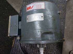 5k21odj721 Ge Electric Motor 3hp 208-220/440vac 3ph 1155rpm Stubby Body Frame 21 Tested