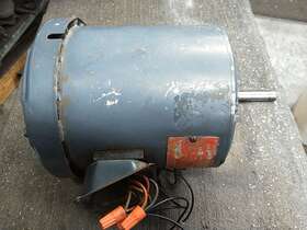 5k42fg2566 Ge 1/3 Hp 1725rpm Electric Motor 230/460vac 3ph Base Mount 5/8 Inch Shaft Tested