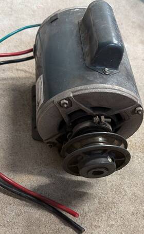 5kc32fgp0148 Ge Energy Saver 1ph Ac Motor 115v 1725rpm 60hz Therm Prot Rev