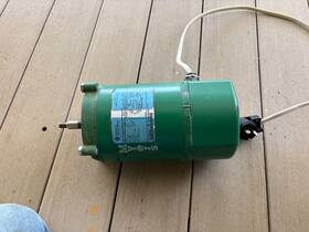 5kc33mn2702dx Ge General Electric 3/4 Hp Jet Pump Motor 115/230v 3450 Rpm