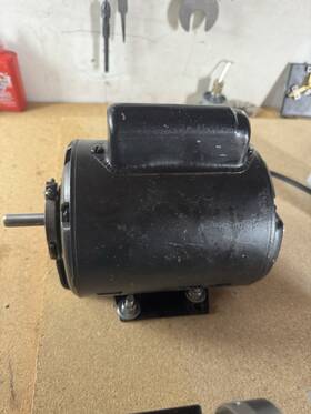 5kc35kg-147 Ge Electric Motor 1/4 Hp - 1725 Rpm Tested And Works