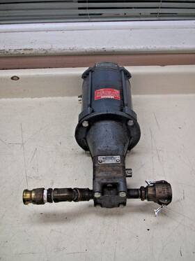 5kc35pn95x Ge General Electric A-c Explosion Proof Motor 1/4 Hp 115/230 V P/n