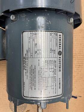 5kc36dg119x Ge General Electric Ac Motor 1/4hp 115v 1 Ph 1725rpm