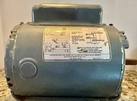 5kc36ln31 Ge General Electric Ac Motor 1/3hp 115v 1725rpm Frame 48 Works