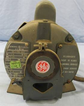 5kc37kg684 Ge General Electric Ac Motor 1/4 Hp 1725rpm 115v 5kc37kg684. Guaranteed