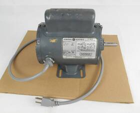 5kc37nn5cx Ge General Electric Ac Motor 1/2 Hp 1725 Rpm 115/230vac 56 Frame