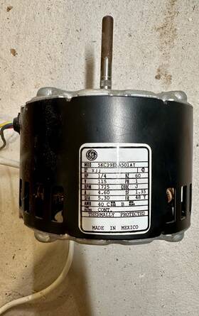 5kc39ena501at Ge General Electric Ac Motor 1/4 Hp 1725rpm 115v Model