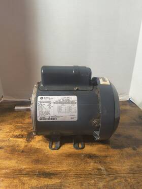 5kc46gn0050y Ge General Electric Ac Motor 1/2 Hp 1725 Rpm 115/230vac 56 Frame