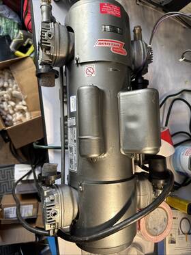 5kc49wg820at Ge 5kc47rg1535x General Electric 1.5hp Ac Dayton Speedaire Vacuum Compressor