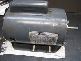 5kc48pg6h Ge Used General Electric 1/3hp 1 Ph 1140 Rpm 115/230v Motor