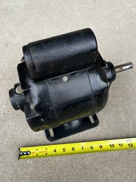 5kc63ab6663 Ge General Electric 1/2 Hp Single Phase Motor 1725 Rpm 3/4 Inch Shaft 115/230 V