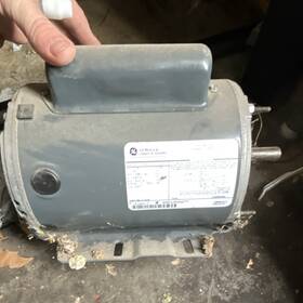 5kcr49sn2827 Ge 1 Hp Single Phase Ac Motor 115/208-230v 1725 Rpm Odp Base-mount