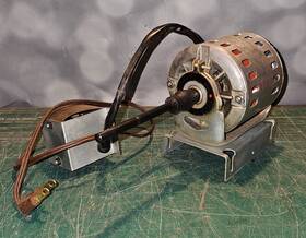 5kh14dg9 Ge Vintage Ac Motor Model - Hp 1/20 Rpm 3450/2850 115v A1.05/1.25