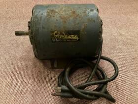 5kh3300102 Ge 1/4 Hp 1725 Rpm Electric Motor 5.6 Amps Vintage Model 110v