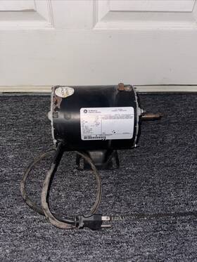 5kh36jn3632bx Ge Ac Electric Motor 3/4 Hp 115v 9.9a 3450 Rpm 56y Frame Tested