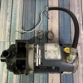 5kh37fn252x Ge Electric Motor 1/2hp 3450 Rpm 115v 1 Phase With Marlow Hx77sc Pump