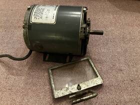 5kh39qn5542 Ge 110v Motor For Grinding Wheels 1/4 Hp Rpm 1725 Mod Works Great