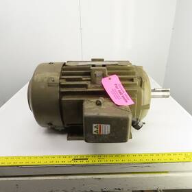 5ks284xaa308d Ge 15hp Ac Electric Motor 1185rpm 4690v 3ph 20.4a 284t Frame