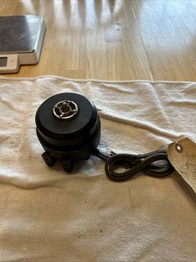 5ksm81hfl3006t Ge Electric Fan Motor 230v 60/50 Hz 0.50a 16w 1550 Rpm Stock # 5821