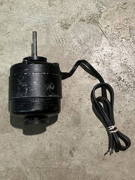 5ksp11fg1214s Ge Motor Hvac Hz60 115v 1/20 Hp 1550 Rpm Tested