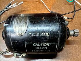 5pr56hci Ge Vintage Ac Electric Motor 1/10 Hp 110v 2.5a 8000 Rpm