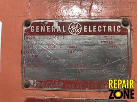 6324s Ge 125 Hp 1800 Rpm Fr 3 Phase Motor Liquidation