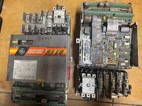 7vxbb128cd02 Ge Lot X2 Adjustable Speed Drive 50 Hp 460 V Dc300 Series