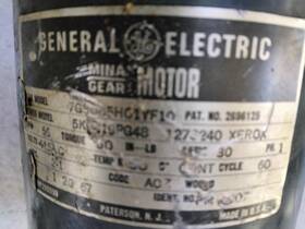 892671 Ge General Electric Mina Gear Motor