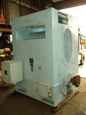 211098 Ge Canadian Induction Motor 1000 Hp 710 Rpm 2300 Volts 211098 Ge Canadian Induction Motor 1000 Hp 710 Rpm 2300 Volts