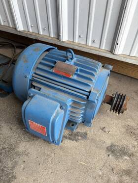 Ge E830-5ks213ac205 7.5 Hp Motor 230/450 Vac 3 Ph 60 Hz 1755 Rpm Dp 213t
