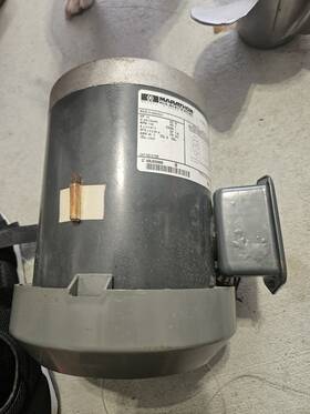 5k49mn6021 Ge Fanuc 1/2hp 1140rpm 208-230/460v 3ph Electric Motor