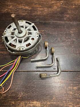 5kcp39fgs057s Ge General Electric 5kcp39fgs075s 1/2hp 1ph Fan Motor 208-230 1075 Rpm Carrior
