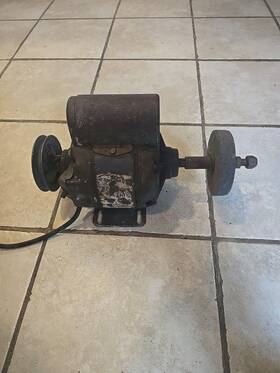1e169 General Electric Vintage Utility Motor 1/3hp Model # - Tested And Working