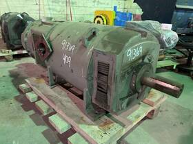 204sa860a801 General Electric 200 Hp Dc Motor 1800 Rpm Fr 409ay Dpfvbb 500 V Eok