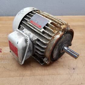5k145bc302a General Electric Motor 1hp 230/460vac 1160 Rpm 3ph 60hz. - Used